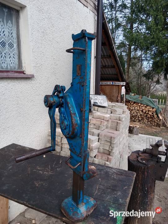 Podnośnik mechaniczny lewar kolejowy korbowy 10 podkarpackie Nozdrzec