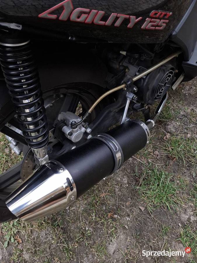 Tłumik odblokowany Kymco Agility 125 City sprzedam