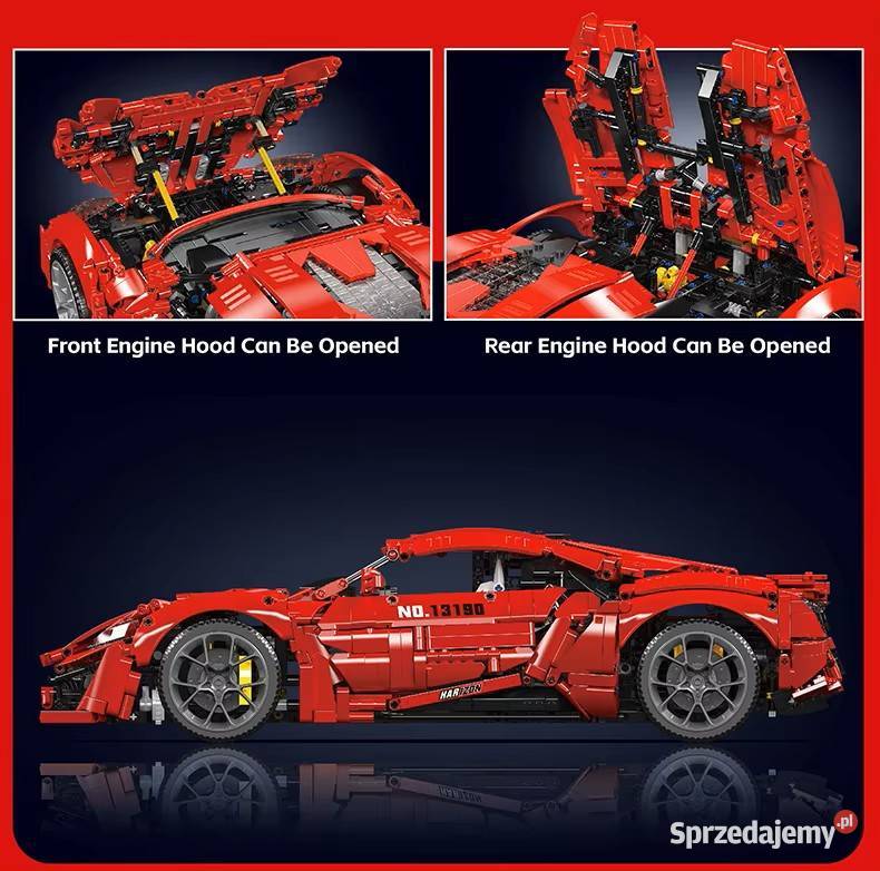 Mould king Technic RC Lykan Hypersport Klocki