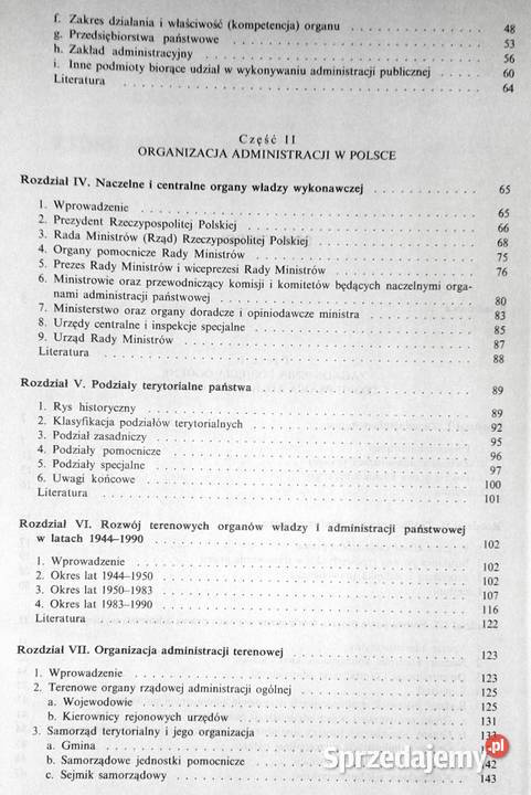 Polskie prawo administracyjne Jacek Lang Jerzy Chełm