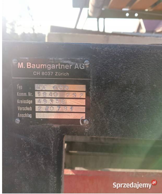 Obrzynarka MABA 600 Wejherowo