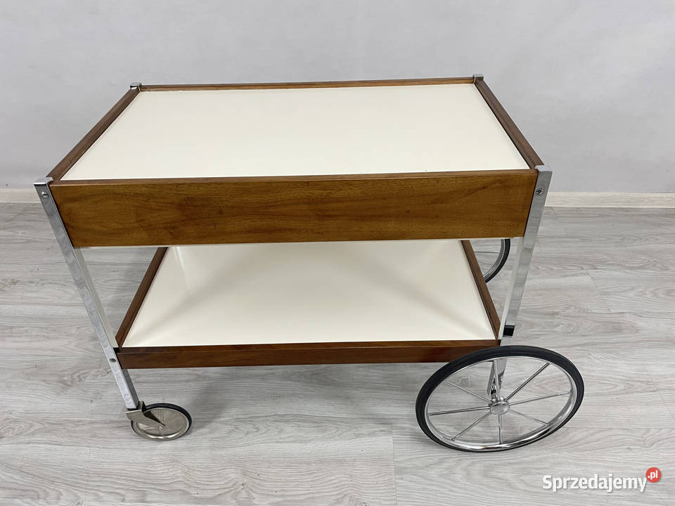 Stolik Barek Design Bauhaus Chrom Art Deco 1960