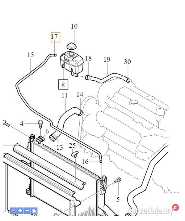 VOLVO opaska przewodu wodnego 976577 OE dolnośląskie Bielany Wrocławskie sprzedam
