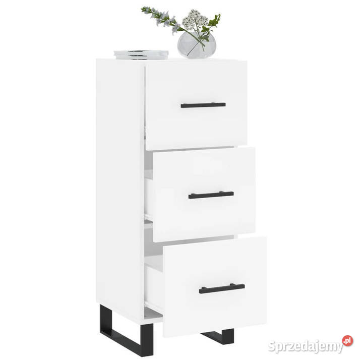 Szafka biała 345x34x90 materiał drewnopochodny Warszawa