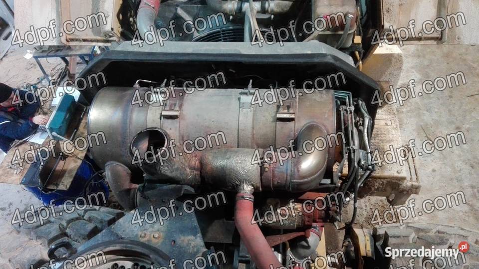 Usuwanie filtra DPF w maszynach Caterpillar CAT Usługi Szczecin