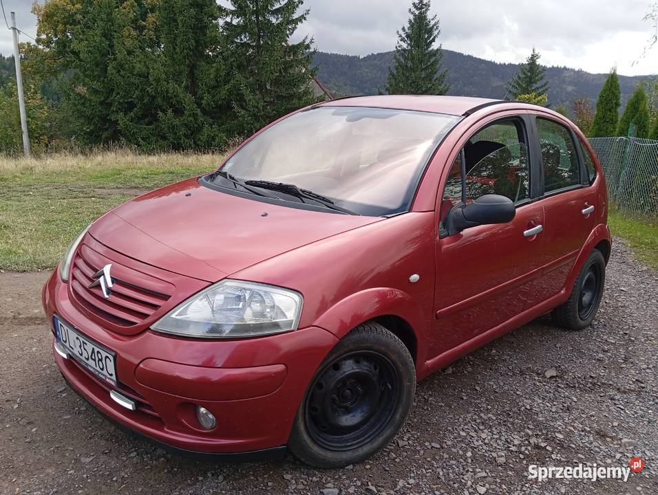 Citroen C3 Exclusive 14hdi klima długie opłaty czujnik deszczu Wałbrzych
