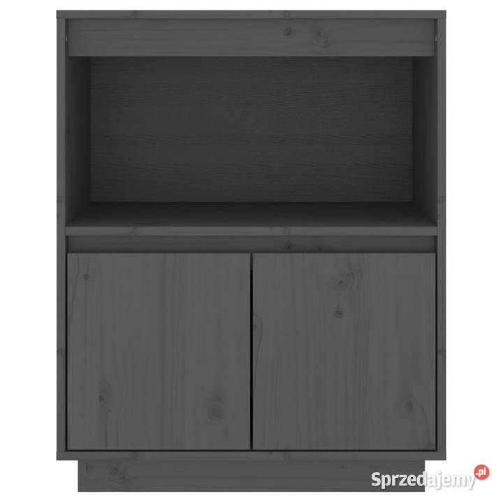 Szafka szara 60 x 34 x 75 lite drewno sosnowe mazowieckie Warszawa sprzedam
