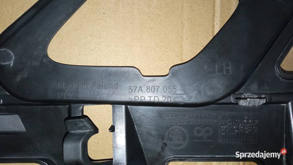 ŚLIZG ZDERZAKA LEWY PRZÓD SKODA KAROQ 2017R Zderzaki śląskie Cieszyn sprzedam