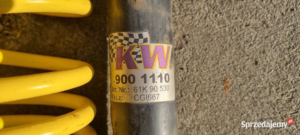Zawieszenie gwintowane gwint KW Renault Megane 3 Łask