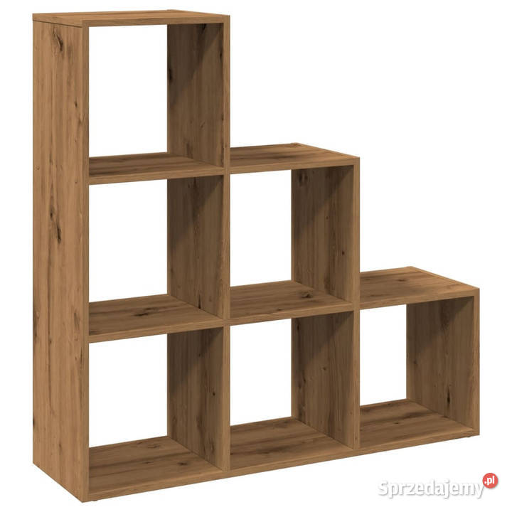 Regał przegroda 3 poziomy dąb artisan 99x29x99 Warszawa sprzedam