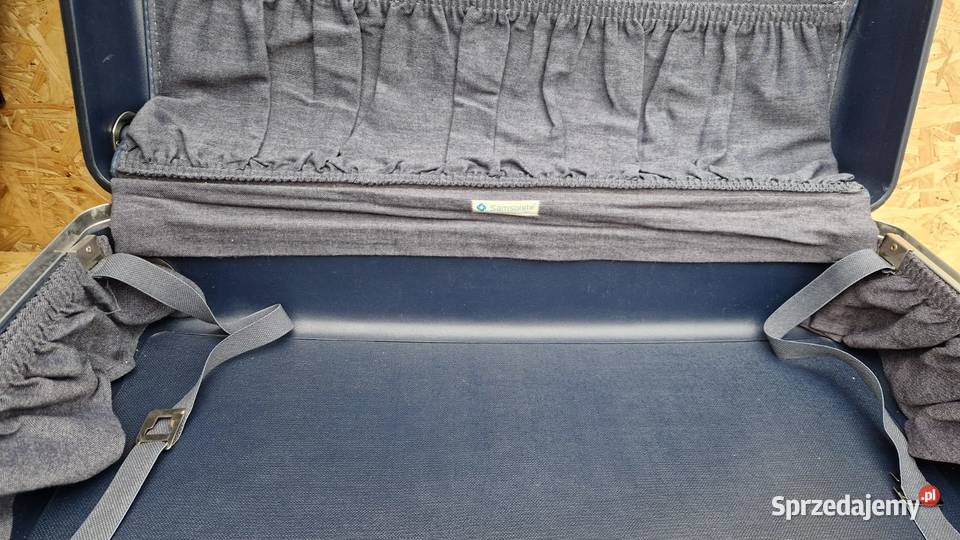 2 zabytkowe twarde walizki podróżne Samsonite Warszawa