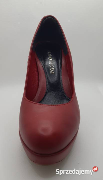 Czerwone Szpilki Damskie 39