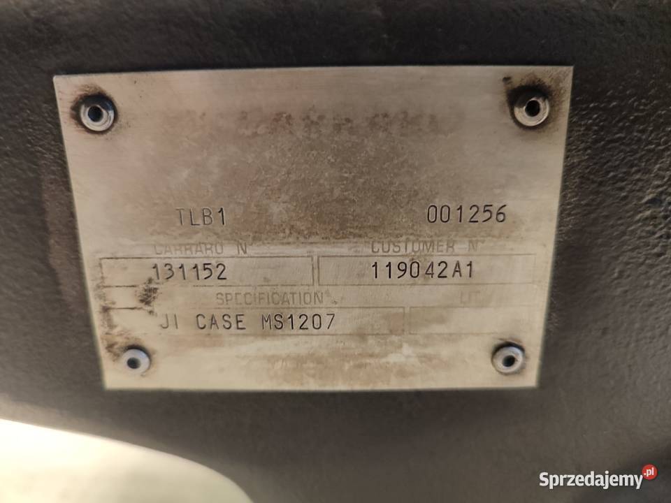 Skrzynia biegów 131152 Case 580SLE Carraro Wilkowo