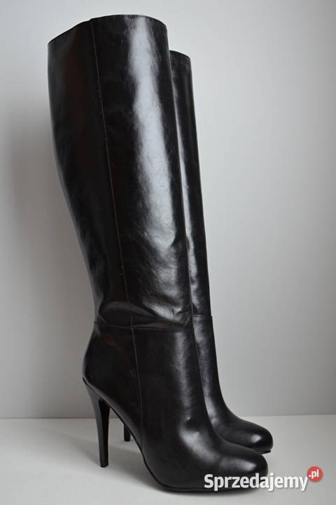 PERFEKCYJNA SZPILKA szersza cholewka WYSOKA do Kozaki