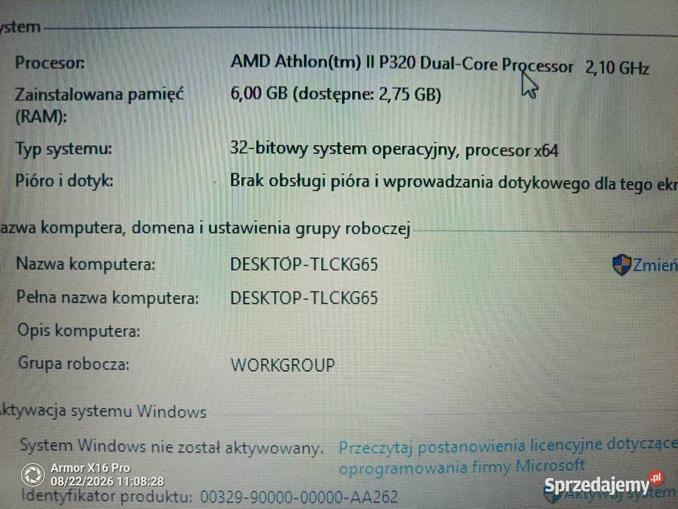 Sprzedam laptop Asus Windows 7  Krosno Odrzańskie