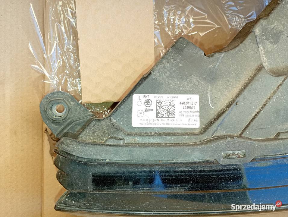 SKODA FABIA IV 4 LAMPA PRZEDNIA lewa Mińsk Mazowiecki