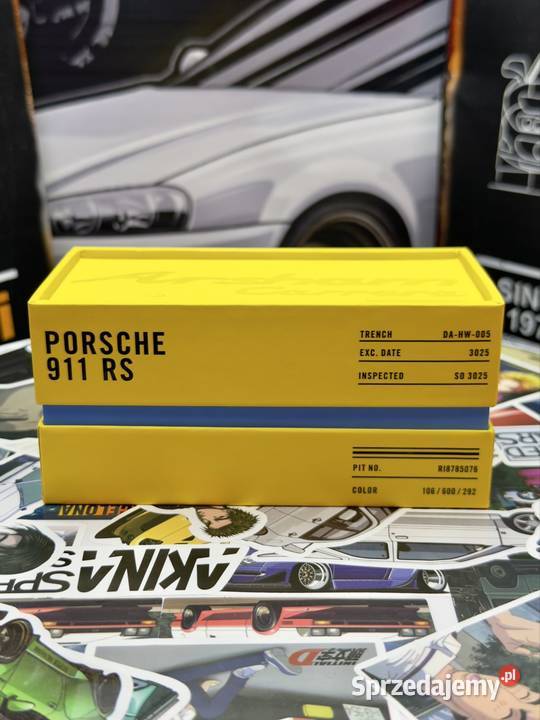 Hot Wheels RLC Daniel Arsham Porsche 911 Rsa BOX Dla Dziecka Wrocław