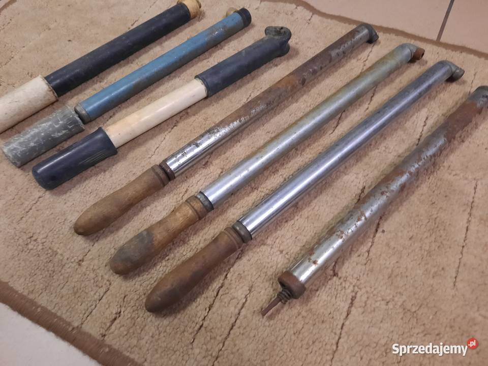 Pompki rowerowe ZZR Romet PRL łódzkie Sieradz sprzedam