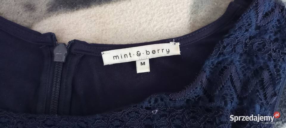 sukienka mintberry M granatowa Spódnice i sukienki lubelskie Chełm
