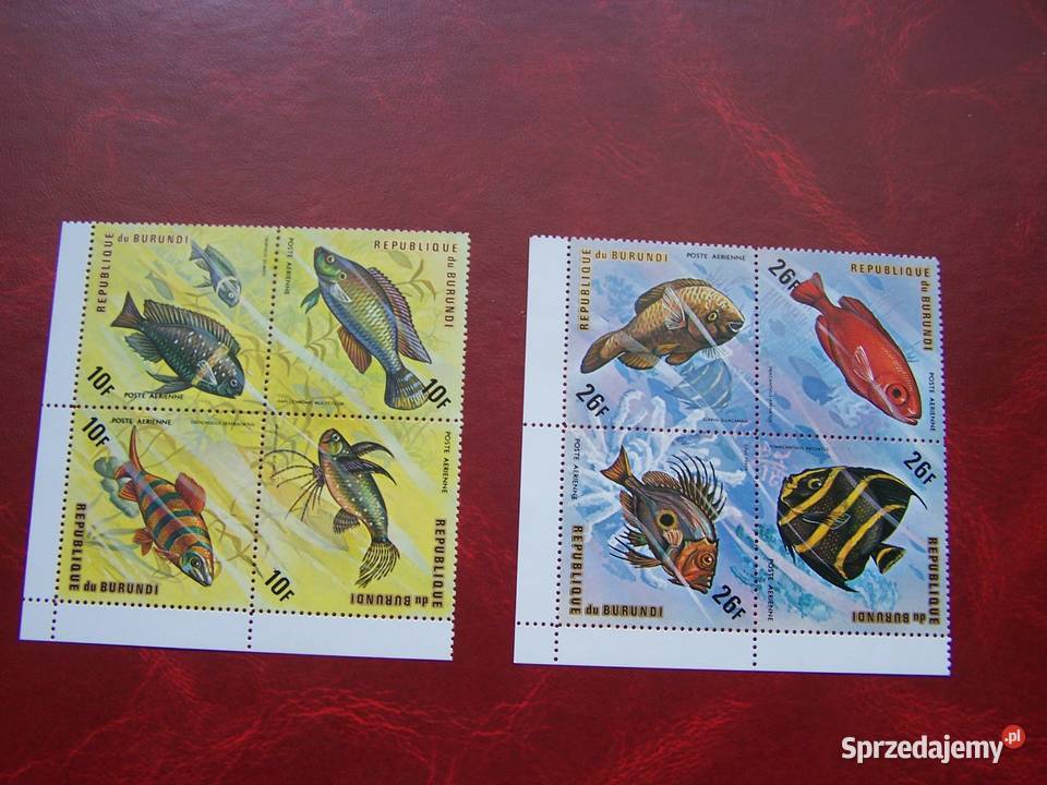 Burundi 1974 MNH Fauna Ryby Kolekcje Tychy sprzedam