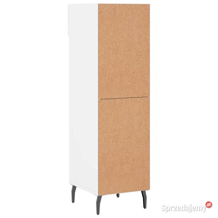 Szafka na buty wysoki połysk biała 30x35x105 mazowieckie Warszawa