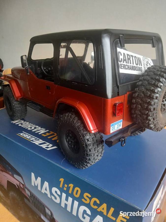 Zdalnie sterowany model rc jeep