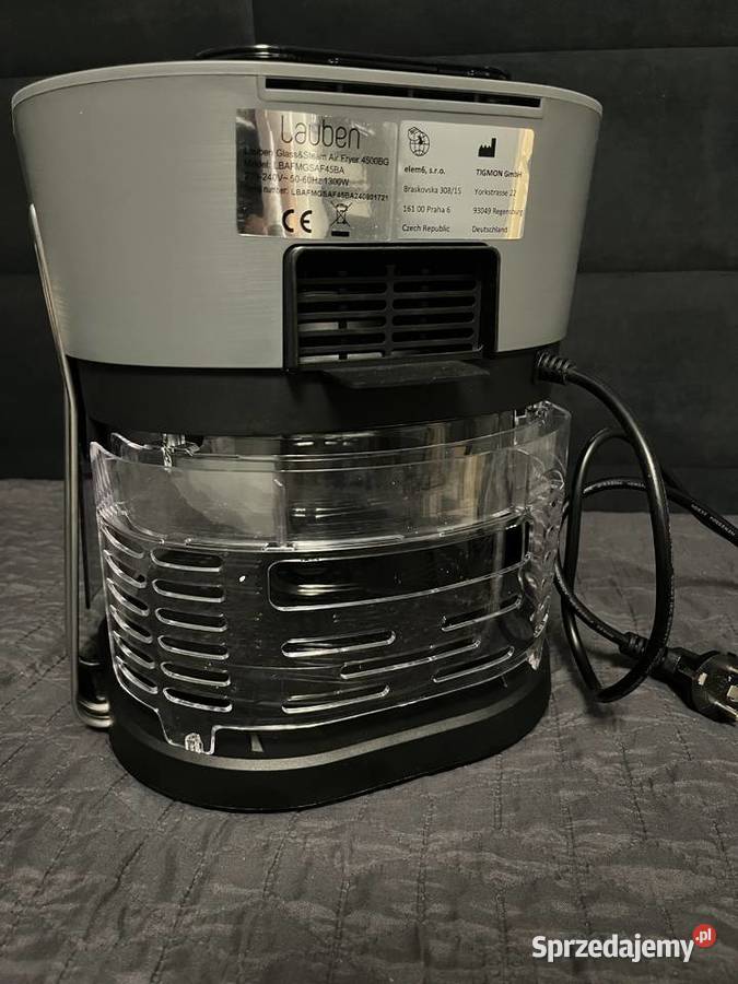 Air Fryer beztłuszczowa frytkownica 45L Lauben Wadowice