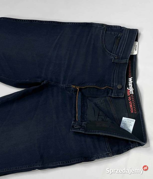 Spodnie męskie jeansy Wrangler Texas Slim 822 Odzież codzienna wielkopolskie