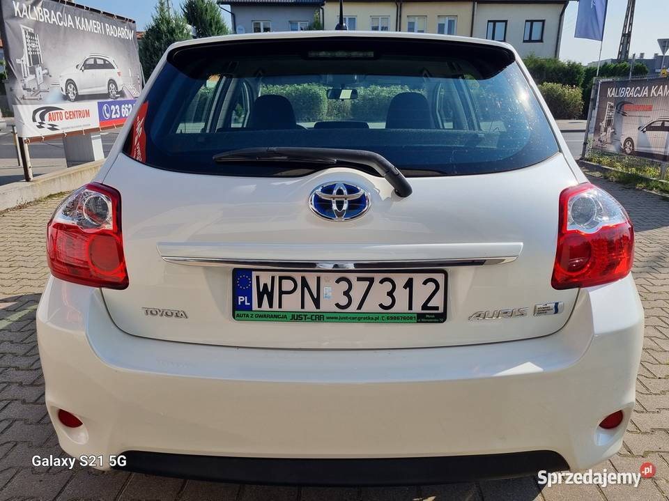 Toyota Auris I HYBRYDA 18 136 nawigacja alufelgi elektryczne szyby Płońsk