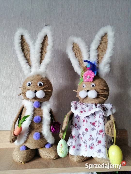 Zajączeki wielkanocne Dekoracje świąteczne śląskie Katowice