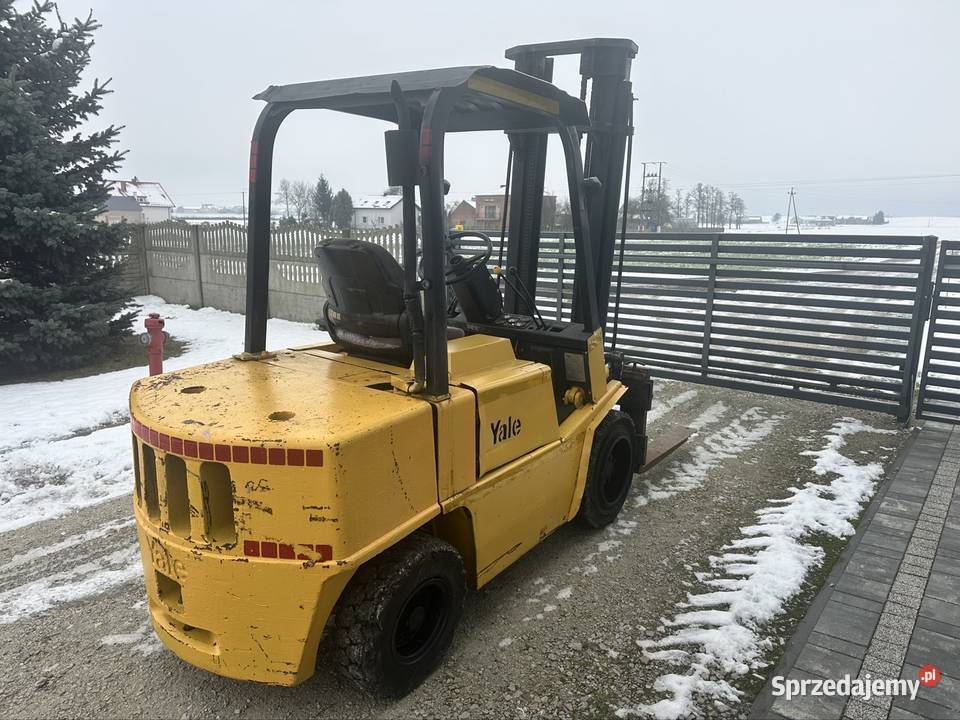 Wózek widłowy Yale 3t 33m diesel wutomat