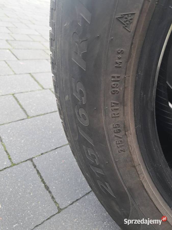 Opony zimowe 215 65 17 pirelli zima lubelskie Adamów