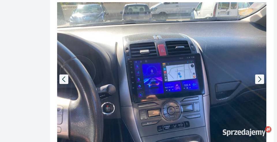 Radio Android Toyota Auris E150 06r12r wifi gps Ożarowice sprzedam