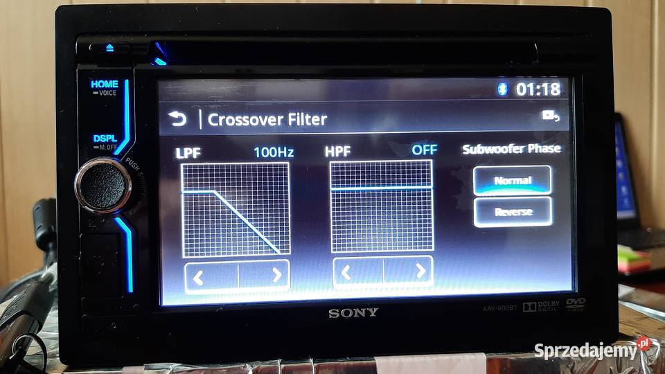 Sprzedam radio multimedialne 2 din SONY XAV602BT Łódź sprzedam