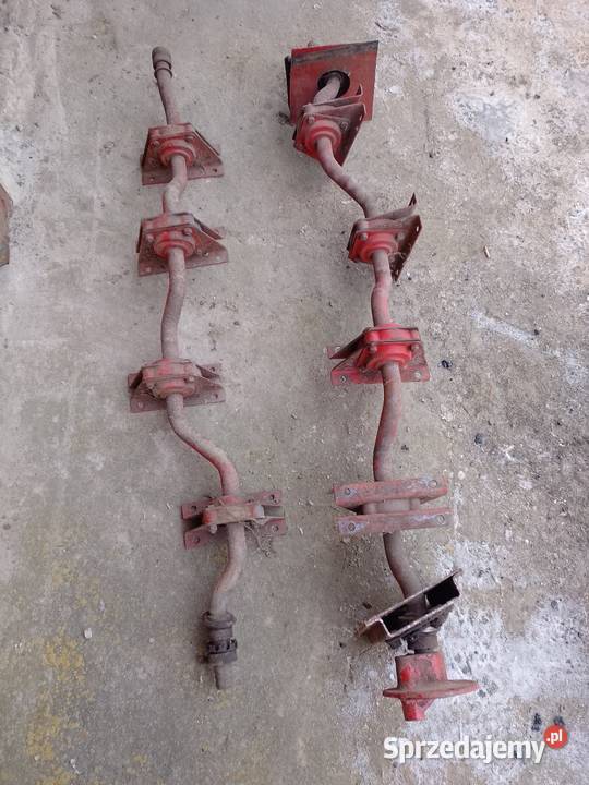 Wał wytrząsacza i klawisze świętokrzyskie