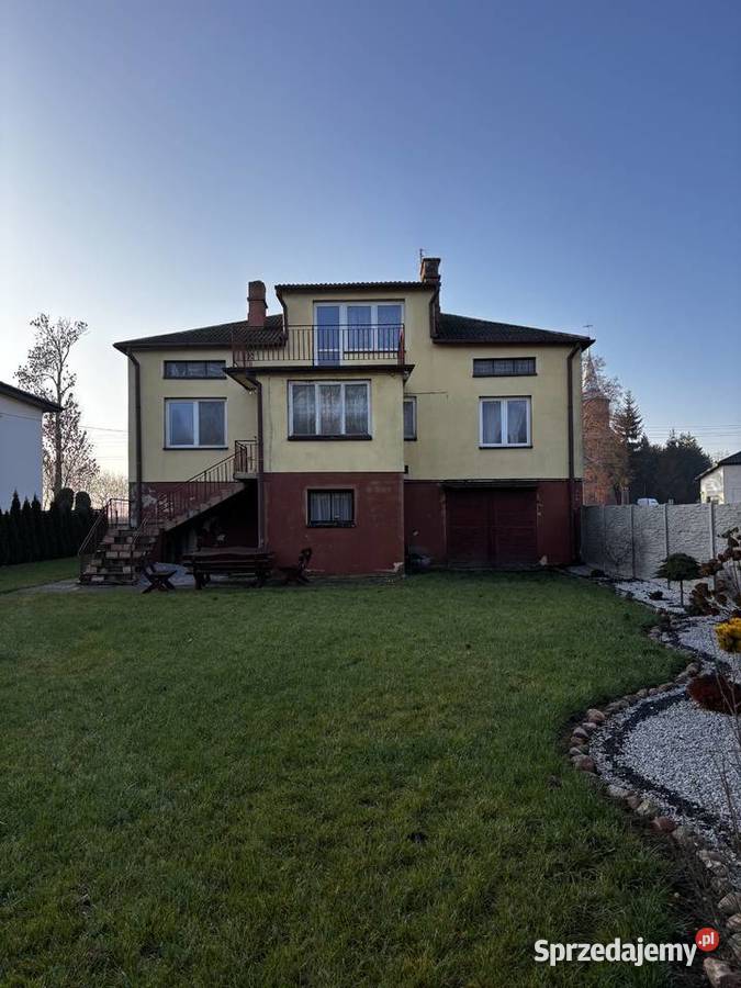 Duży dom z garażem łódzkie Białynin