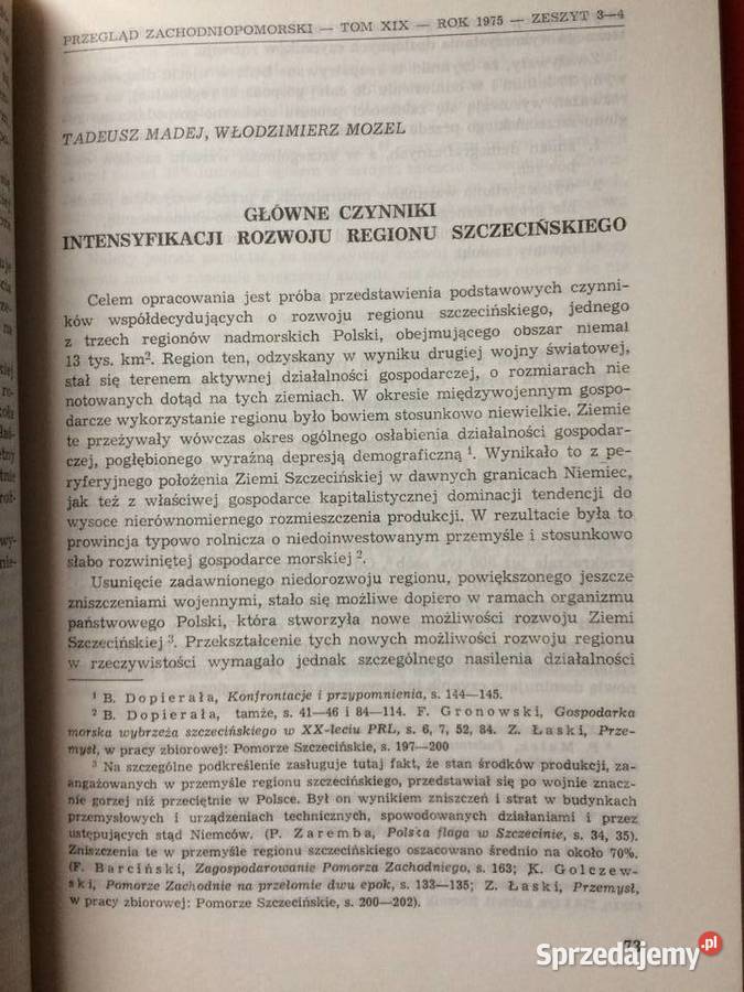 3192 Przegląd Zachodniopomorski Rocznik XIX Szczecin