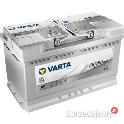Akumulator Varta 80ah 800a produkcji 2024 Brzeg