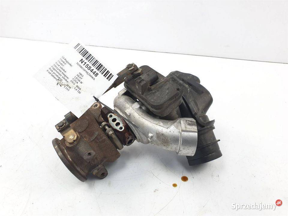 TURBOSPRĘŻARKA SEAT LEON III 04E145715F kujawsko-pomorskie Lipno