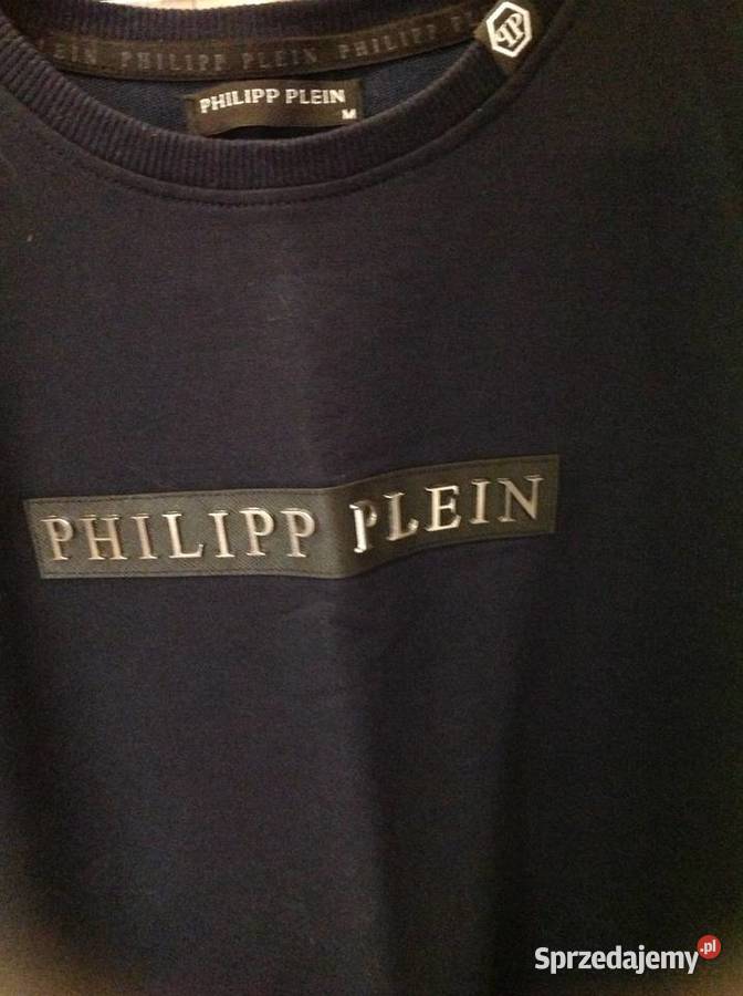 Granatowa Bluza Męska M Nowa Odzież codzienna