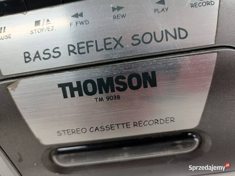Radiomagnetofon THOMSON TM 9038 wielkopolskie Poznań