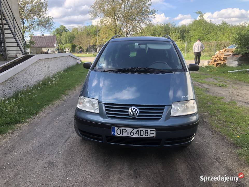 VW SHARAN 19TDI 7osobowe 1900cm3 dolnośląskie Syców