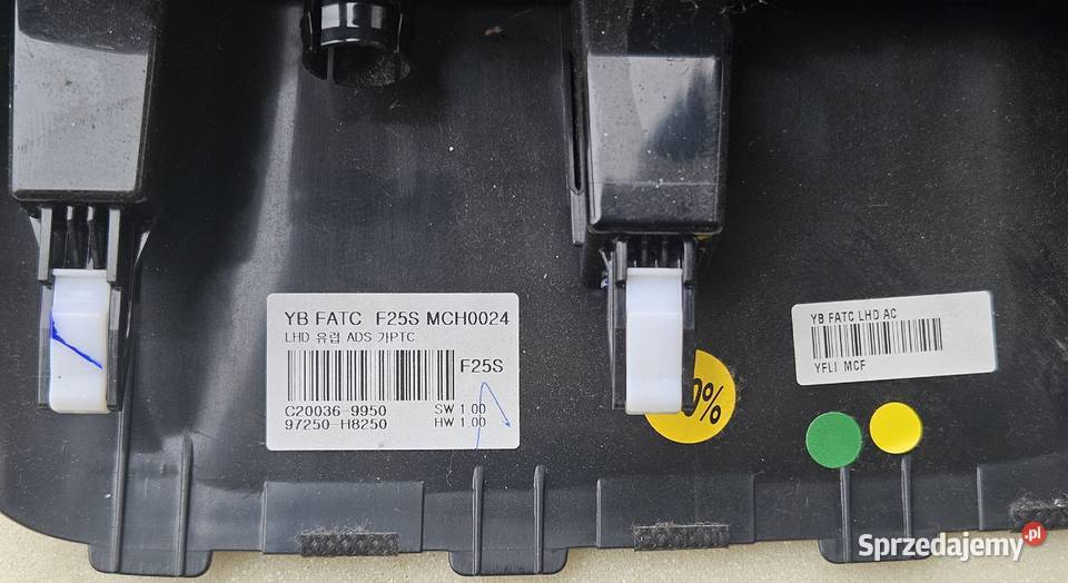 PANEL KLIMATYZACJI NAWIEWU KIA RIO IV UE 2