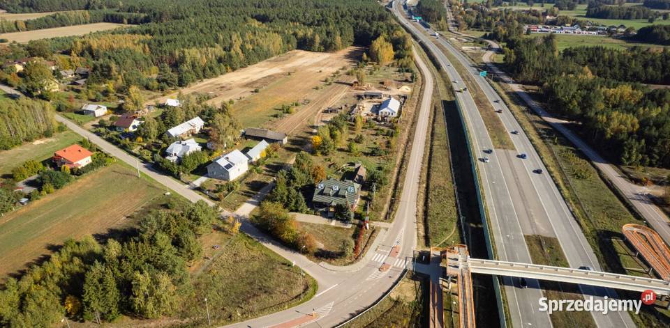 Nowa Nieruchomość usługowa 16049 ha trasie S8 1 parking Przyjmy k. Poręby
