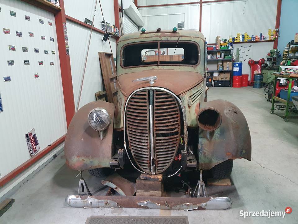 Rat rod hot rod truck 1939 V8 chevy ford szczur Wrocław