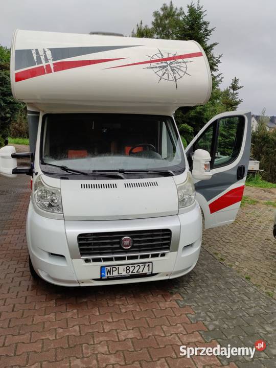 Kamper Fiat Ducato 23 jtd 2008r 175 koni 130 Rok produkcji 2008 Markuszów