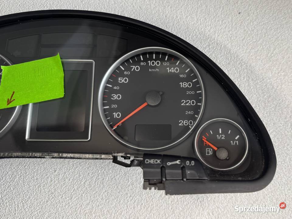 LICZNIK ZEGARY PRĘDKOŚCIOMIERZ AUDI A4 B7 20 TDI Warszawa