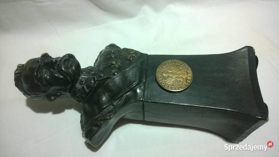 FIGURKA Popiersie Józef Piłsudski 3 Warszawa