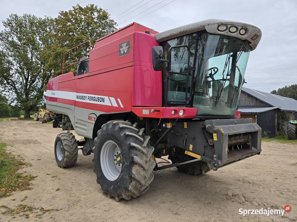 Massey Ferguson 7260 4WD Kombajn zbożowy podlaskie Szołtany