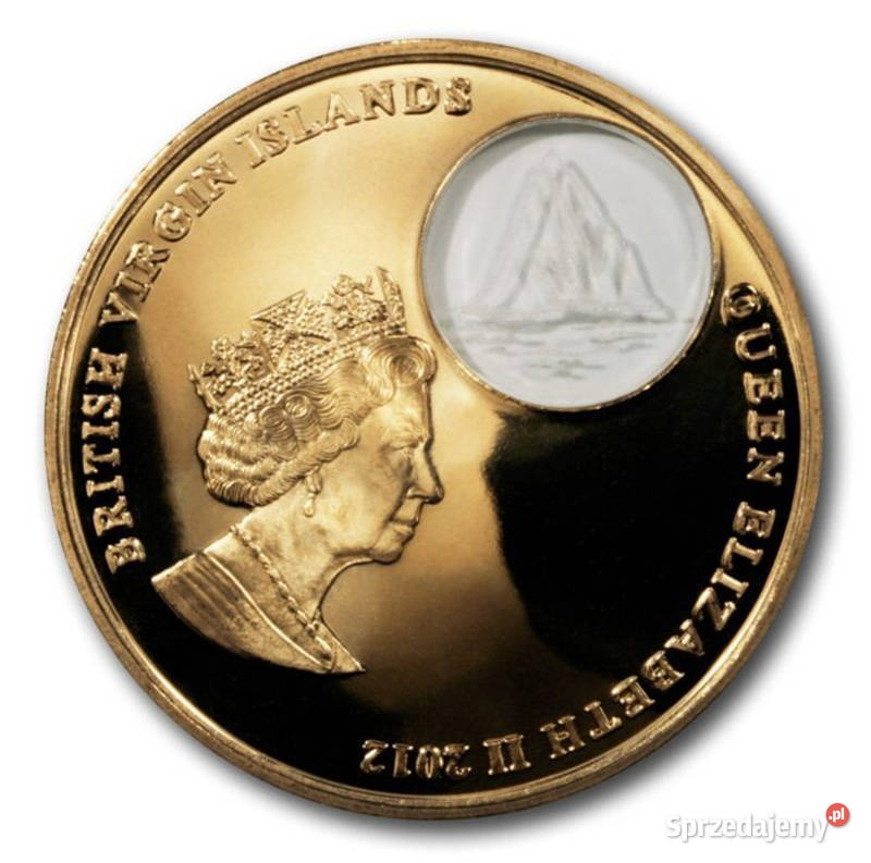 Moneta z koloryzowanego brązu wybita na 100 Warszawa